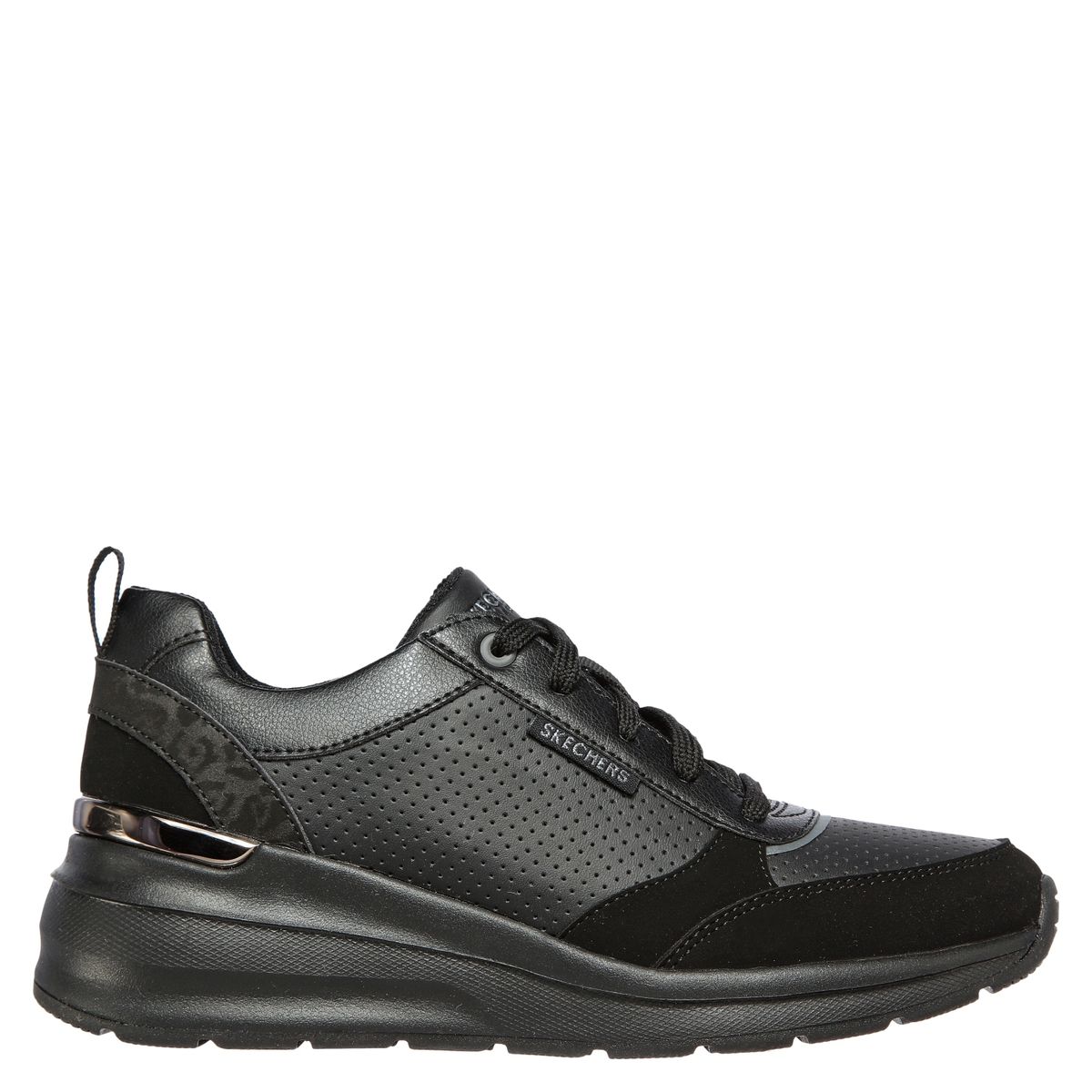 SKECHERS - Zapatilla Urbana Mujer Negra