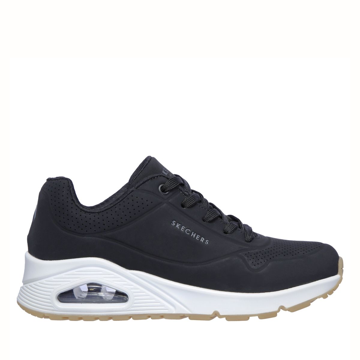 SKECHERS - Uno Zapatilla Urbana Mujer Negro Skechers