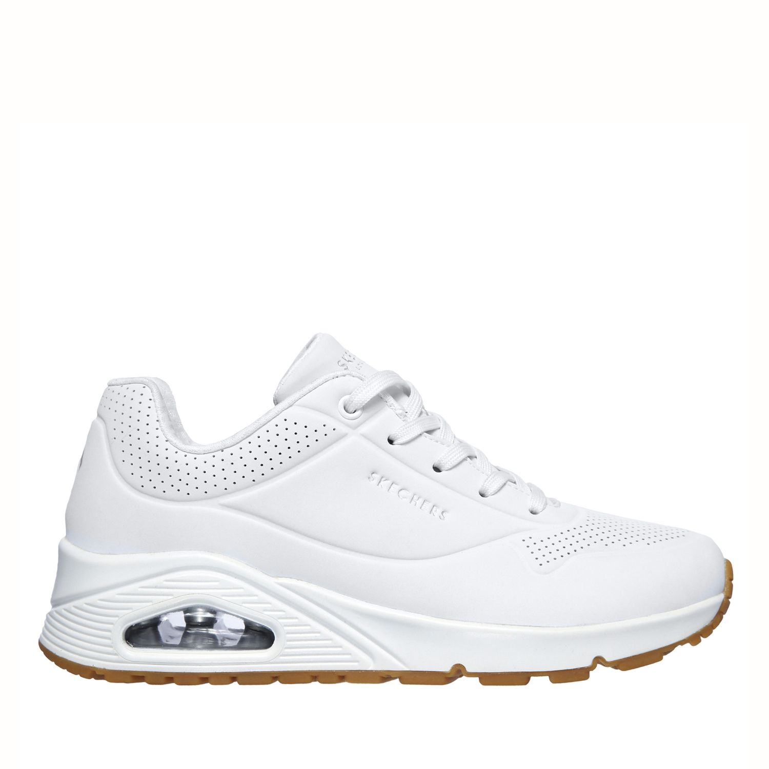 SKECHERS Uno Zapatilla Urbana Mujer Blanco Skechers