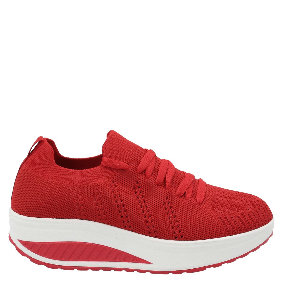 AZALEIA - Zapatilla Urbana Mujer Roja