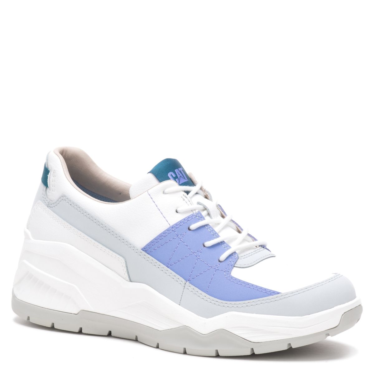 CAT - Cat Zapatilla Urbana Mujer Cuero Blanco