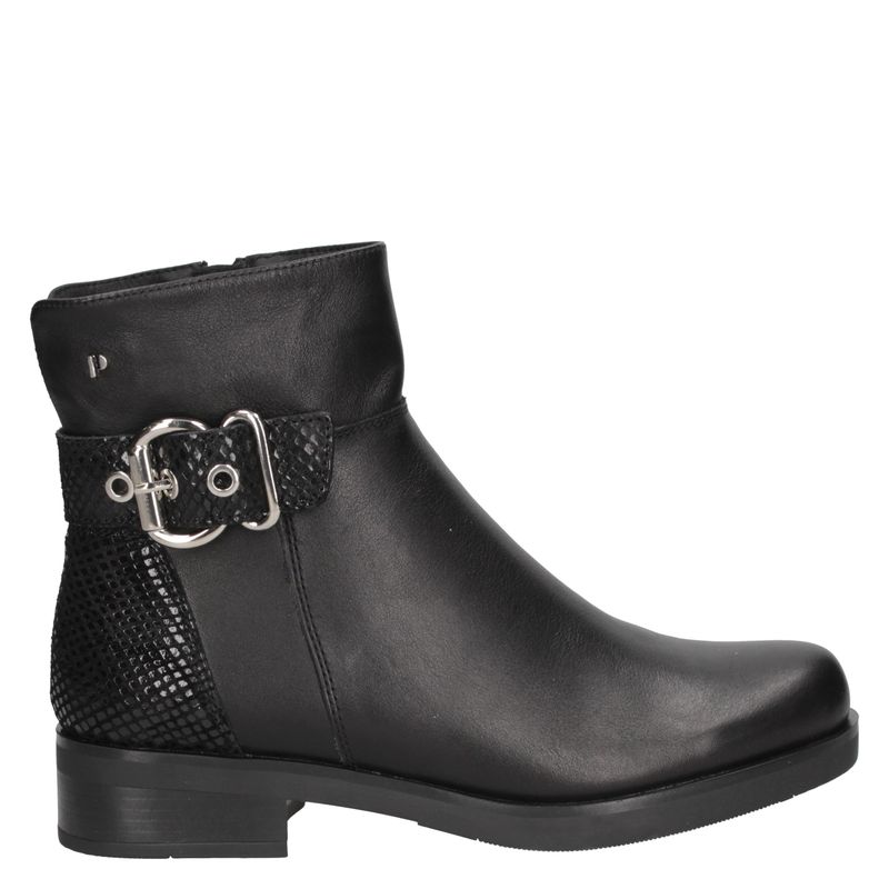 POLLINI - Pollini Botin mujer cuero negro