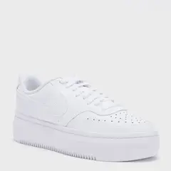 NIKE - Court Vision Alta Zapatilla Urbana Mujer Blanco