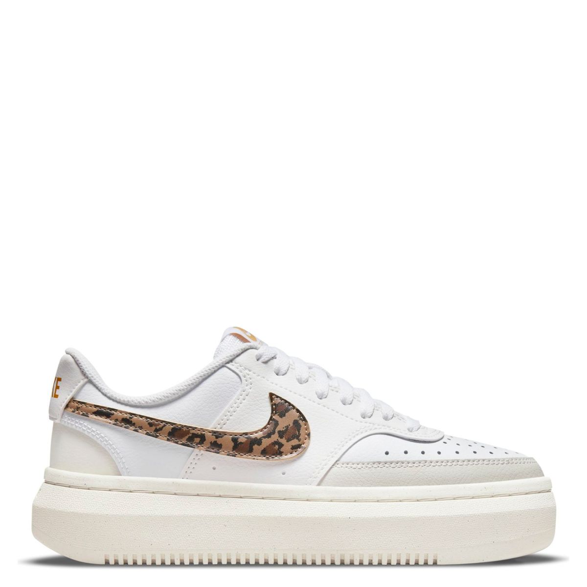 NIKE - Zapatilla Court Vision Alta Mujer Beige Nike