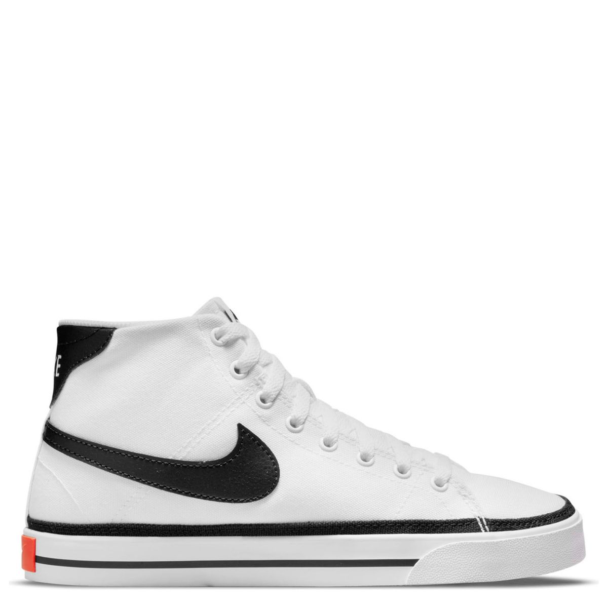 NIKE - Court Legacy Canvas Mid Zapatilla Urbana Mujer Blanco Nike