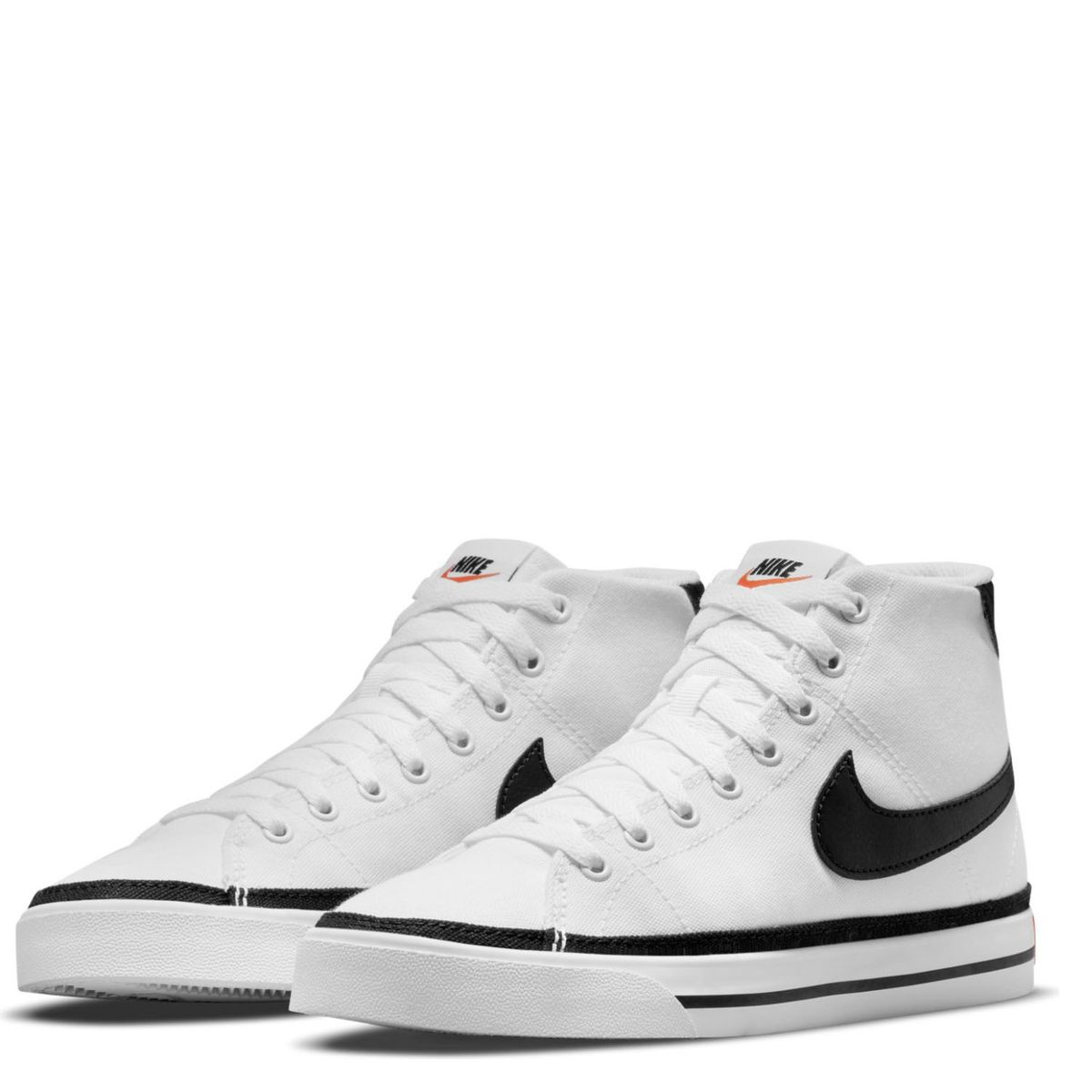 NIKE - Court Legacy Canvas Mid Zapatilla Urbana Mujer Blanco Nike