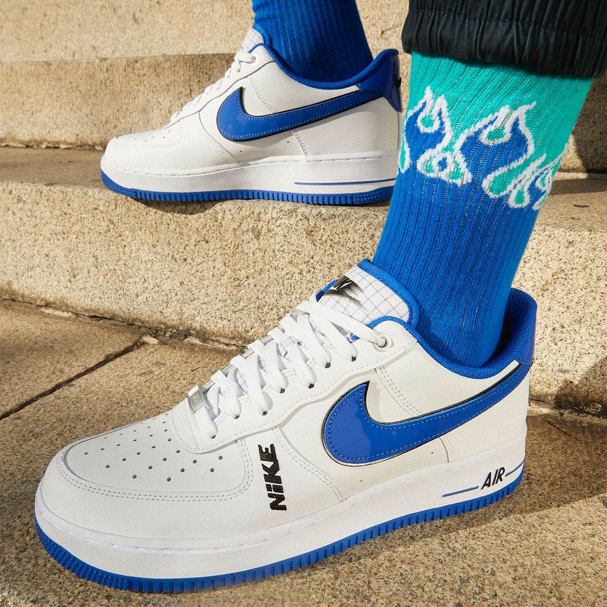 NIKE - Nike Nike air force 1 '07 lv8 zapatilla urbana hombre blanco