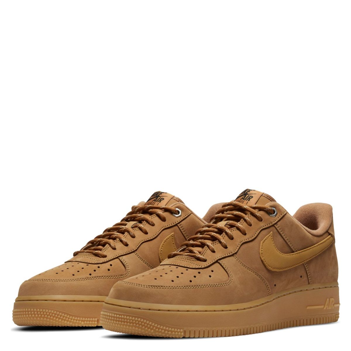NIKE - Air Force 1 Zapatilla Urbana Hombre Cuero Café Nike