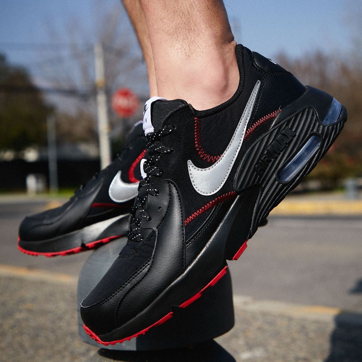 NIKE - Air Max Excee Zapatilla Urbana Hombre Negro Nike