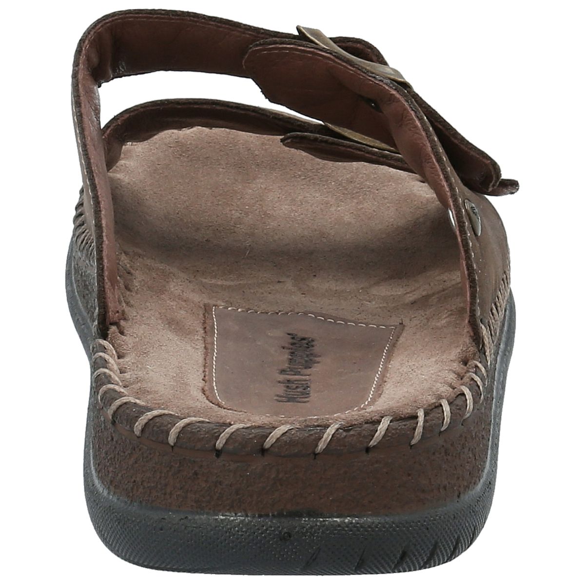 HUSH PUPPIES - Sandalia Hombre Cuero Café Hush Puppies