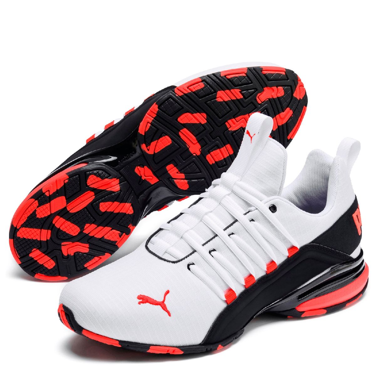 PUMA - Puma Axelion ripzapatilla running hombre blanco