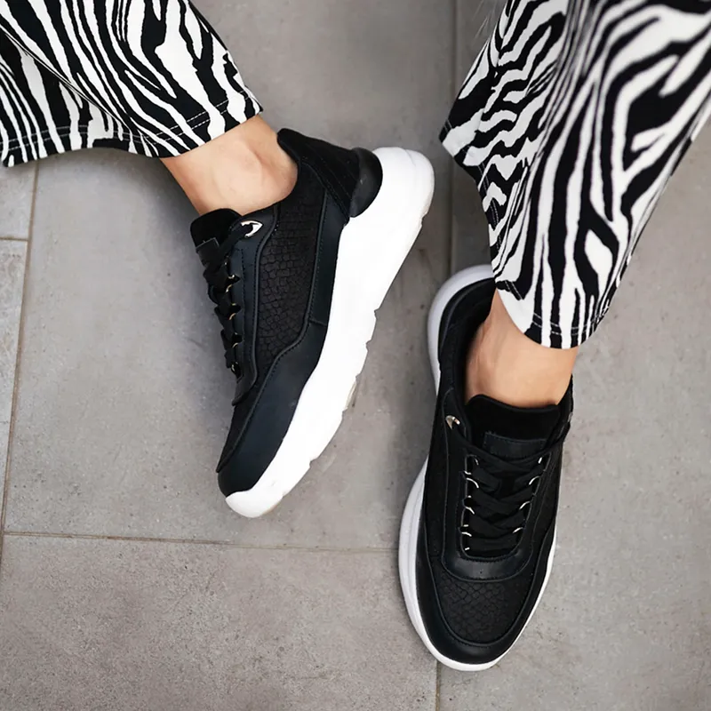 ROMANO - Romano Zapatilla urbana mujer cuero negro