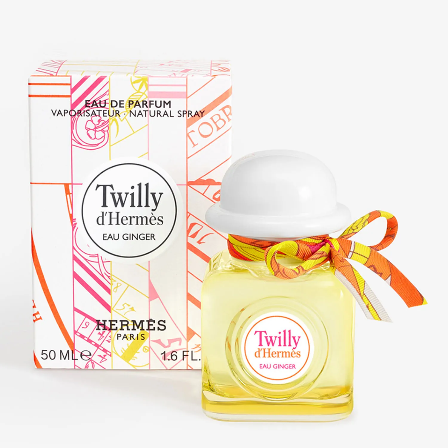 【新品未使用】Twilly d'Hermès Eau Ginger 50ml HERMES Perfume Mujer Twilly Eau Ginger Edp 50 Ml Hermès