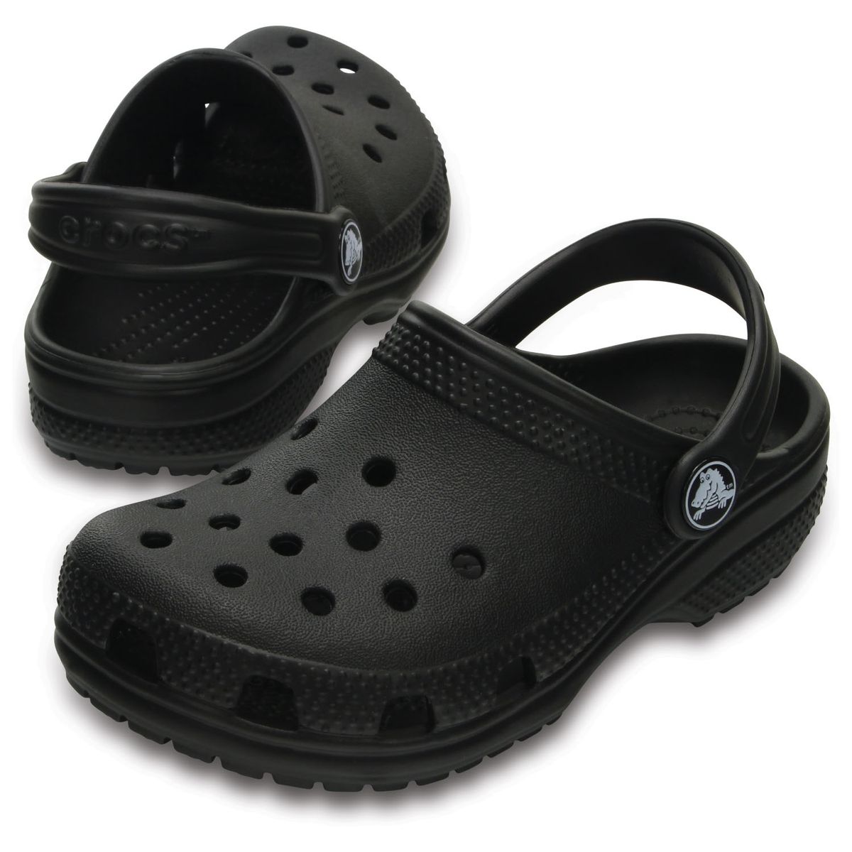CROCS - Sandalia Unisex Negra Crocs
