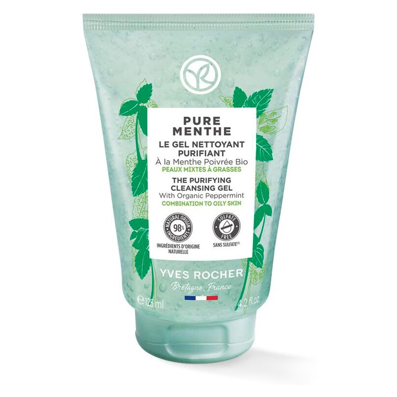 YVES ROCHER - Pure Menthe Gel Limpiador Purificante 125 ml YVES ROCHER