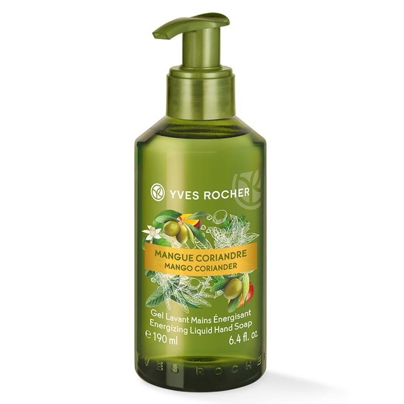 YVES ROCHER - Jabon de Manos Mango y Cilantro 190 ml YVES ROCHER
