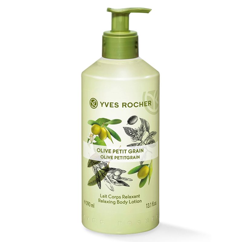 YVES ROCHER - Leche Corporal Oliva y Flor de Azahar 390 ml YVES ROCHER