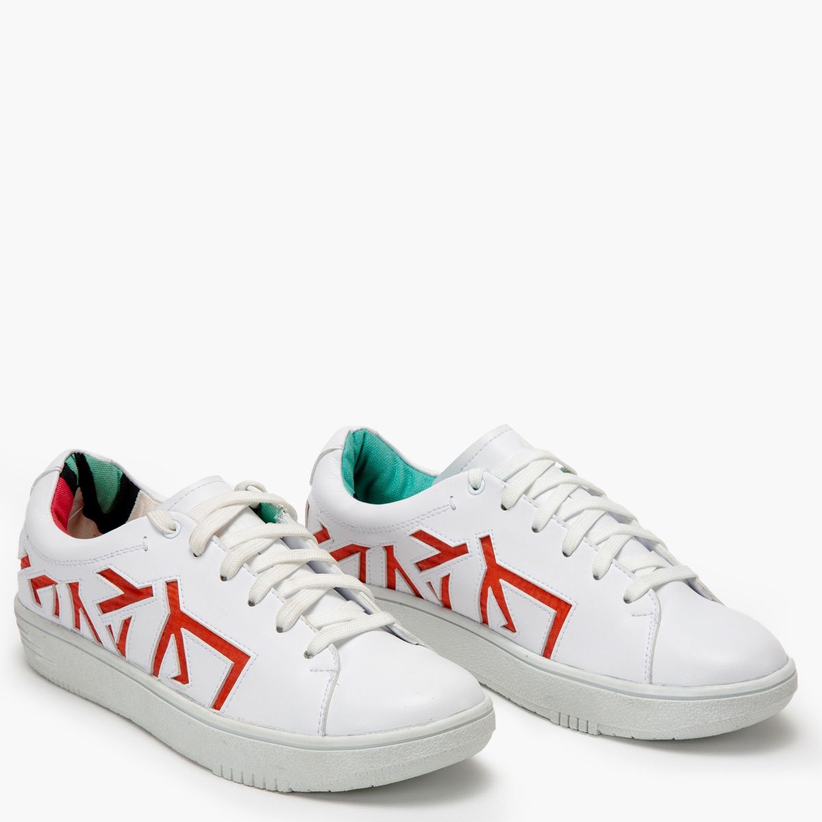 KRUZA - Kruza Zapatilla urbana mujer blanco