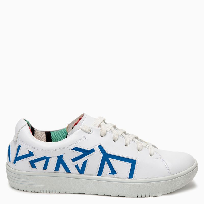 KRUZA - Zapatilla Urbana Mujer Blanco Kruza