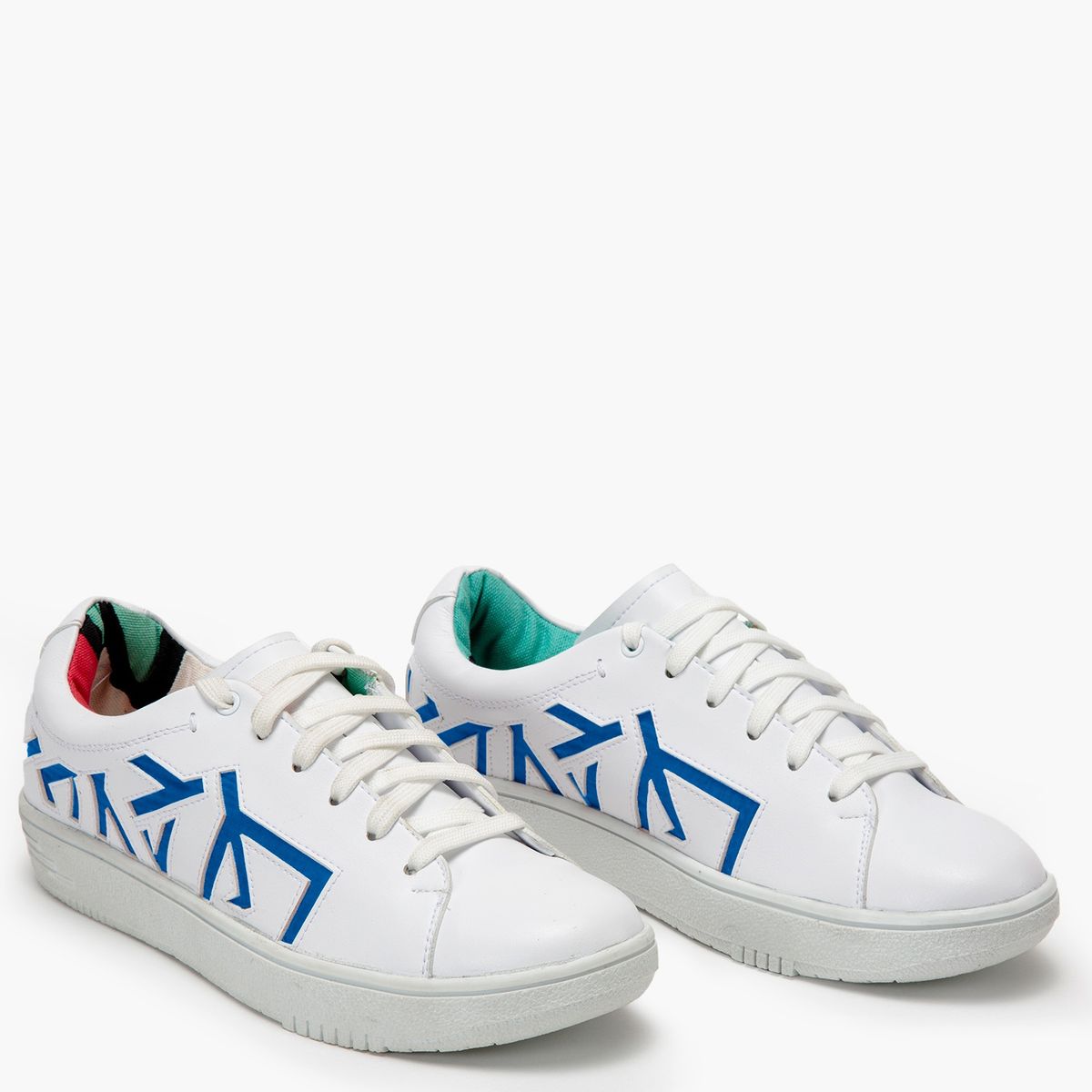 KRUZA - Zapatilla Urbana Mujer Blanco Kruza