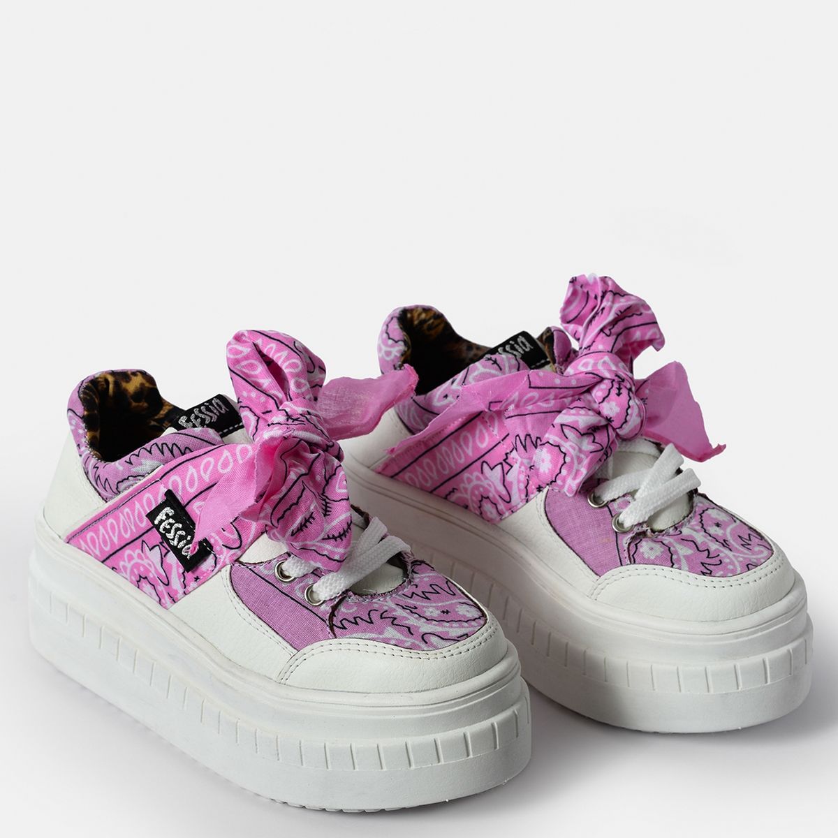 FESSIA - Zapatilla Urbana Mujer Rosado Fessia