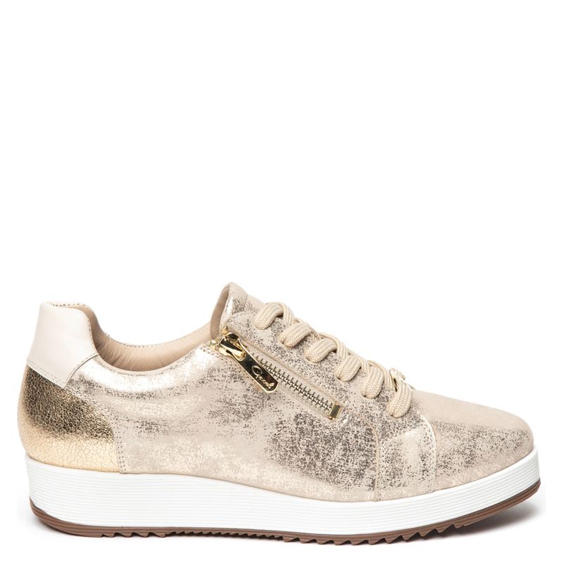 GACEL - Gacel Zapatilla Urbana Mujer Dorado