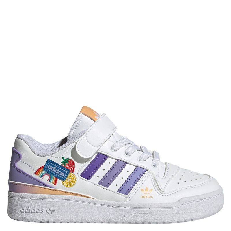 ADIDAS ORIGINALS - Forum Low Primegreen Zapatilla Urbana Niña Blanco Adidas Originals