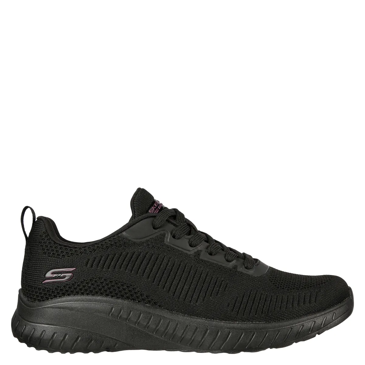 SKECHERS - Bobs Squad Chaos Zapatilla Urbana Mujer Negro Skechers