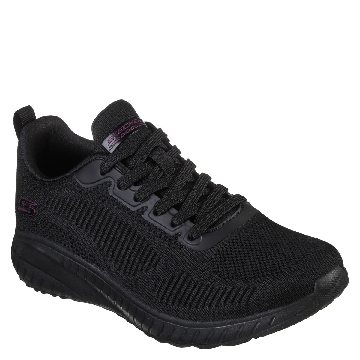 SKECHERS - Bobs Squad Chaos Zapatilla Urbana Mujer Negro Skechers