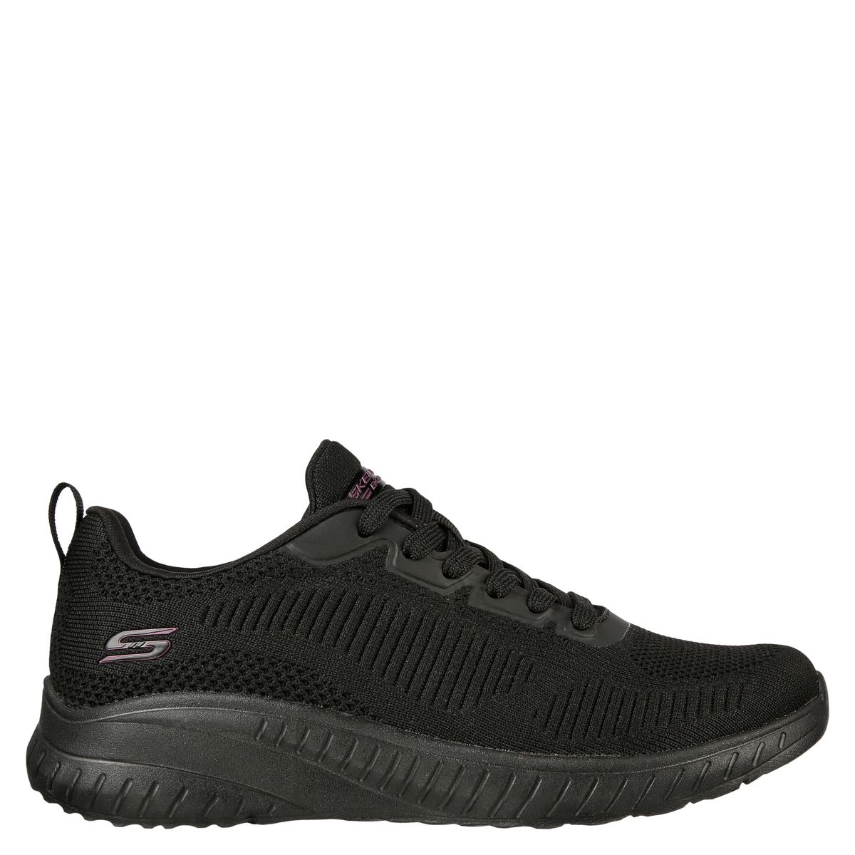 SKECHERS - Bobs Squad Chaos Zapatilla Urbana Mujer Negro Skechers