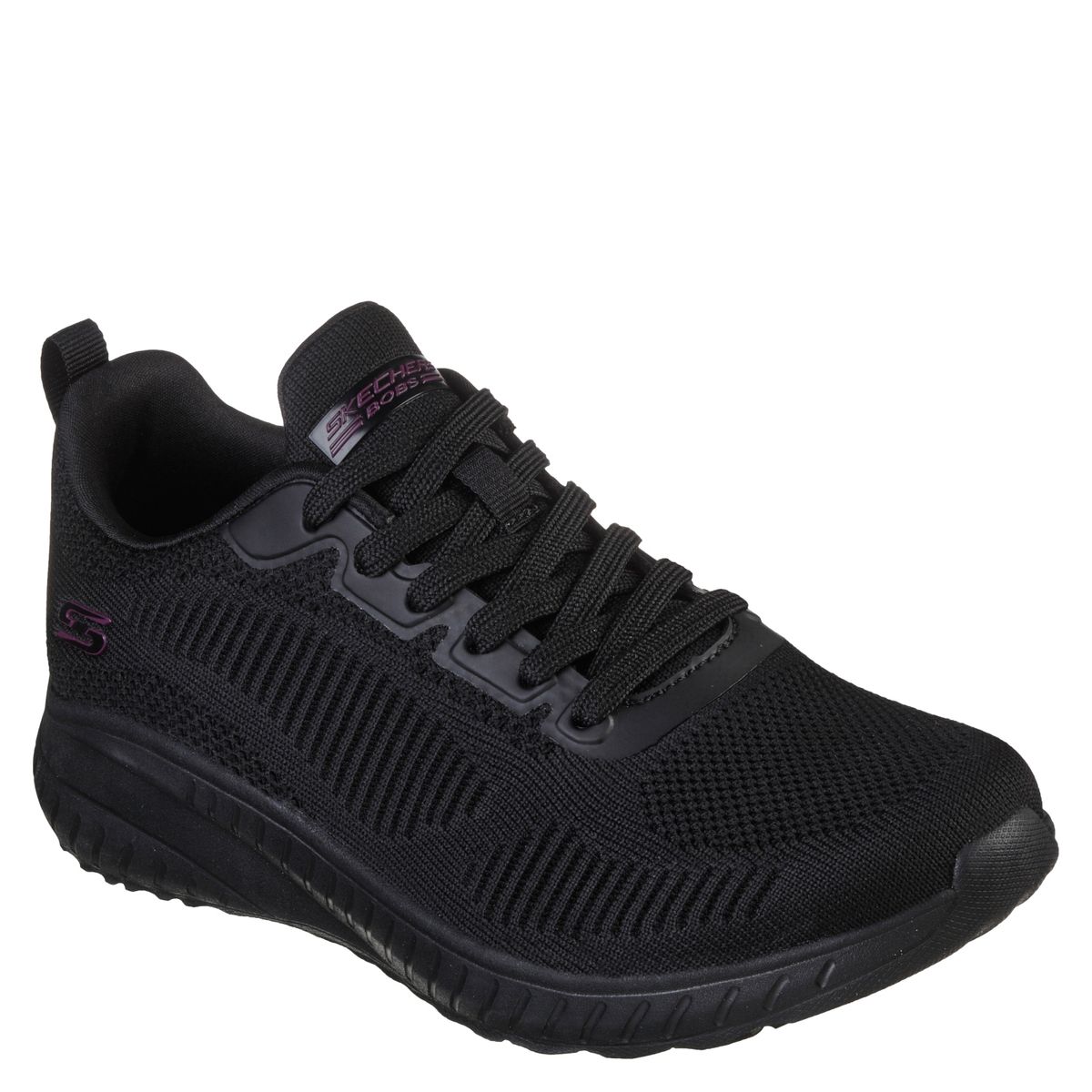 SKECHERS - Bobs Squad Chaos Zapatilla Urbana Mujer Negro Skechers