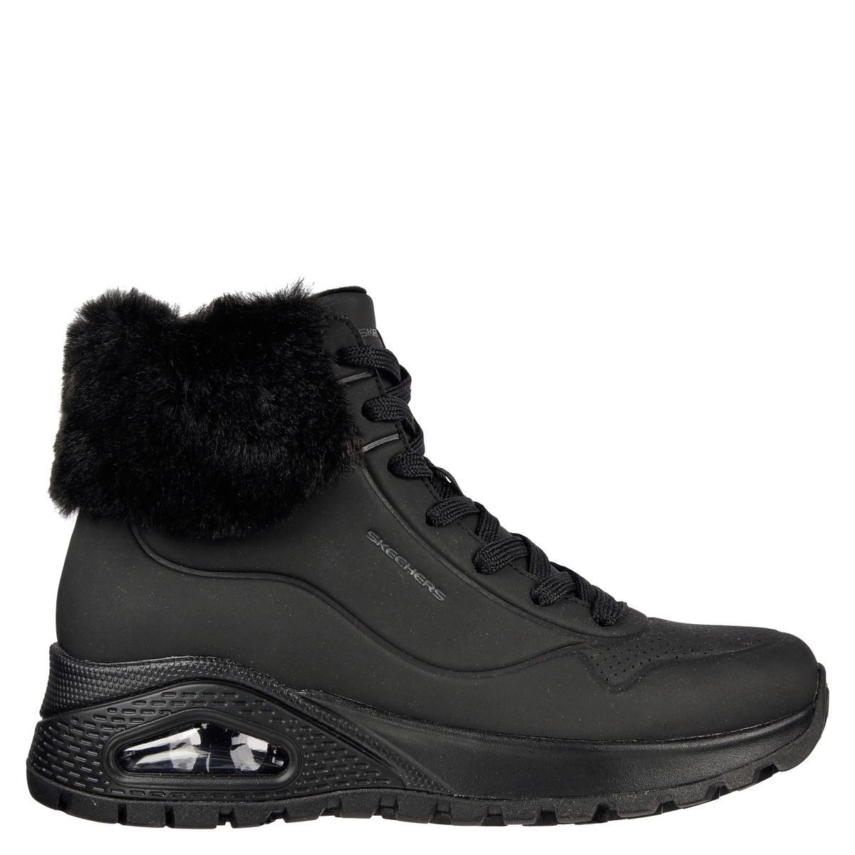 SKECHERS - Skechers Botin mujer negro