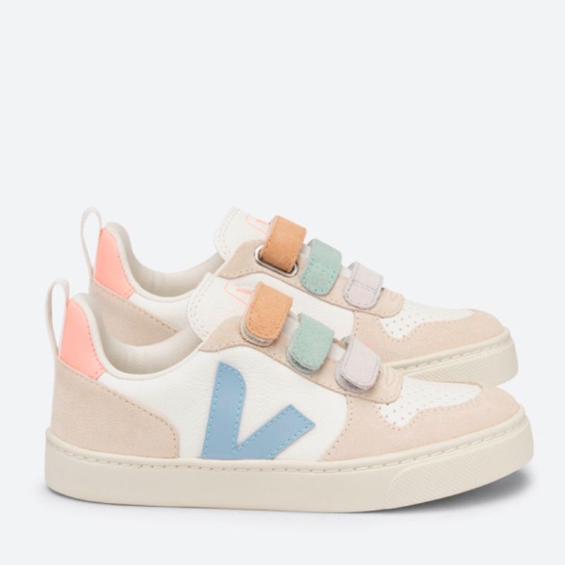 VEJA - V-10 Zapatilla Urbana Niña Beige Veja