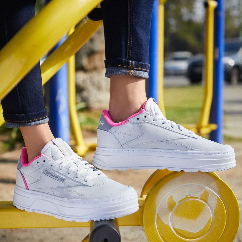 REEBOK - Reebok Club C Double Geo  Zapatilla Urbana Mujer