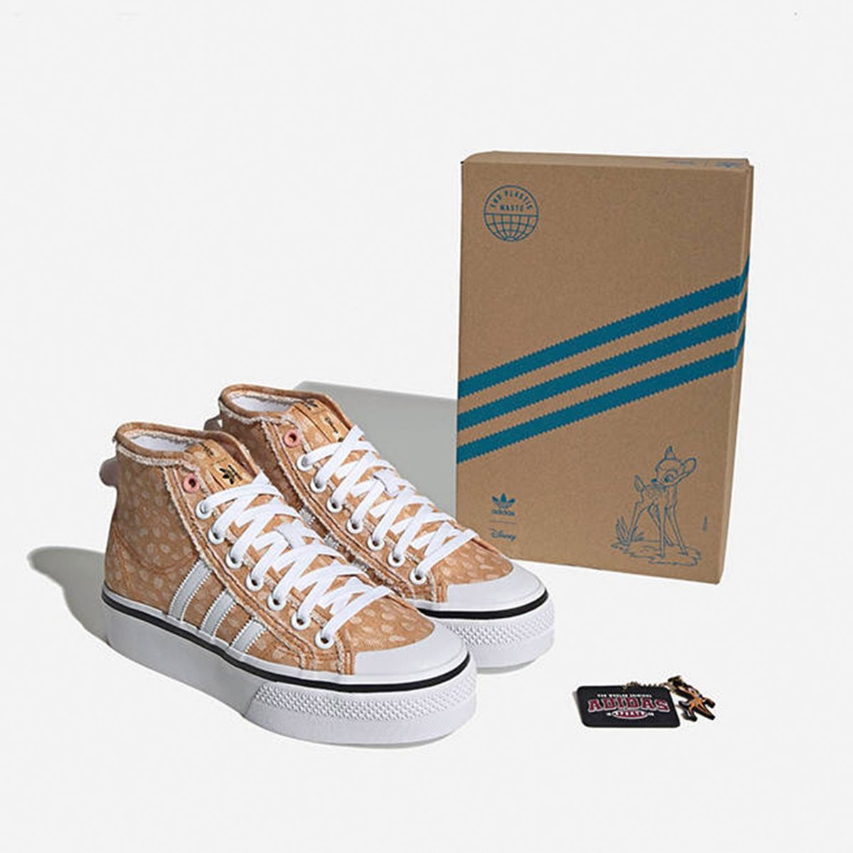 ADIDAS ORIGINALS - Disney Nizza Platform Mid Zapatilla Urbana Mujer Rosado Adidas Originals