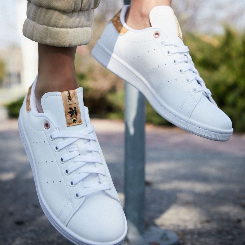 ADIDAS ORIGINALS - Disney Stan Smith Prime Green Zapatilla Urbana Mujer Blanco Adidas Originals
