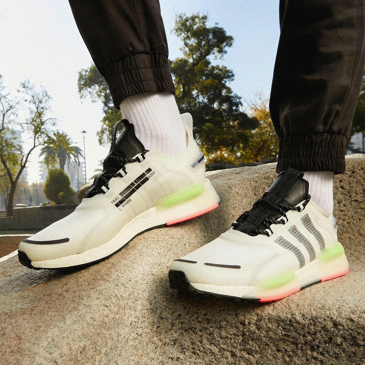 ADIDAS ORIGINALS - Nmd V3 Primegreen Zapatilla Urbana Hombre Blanco Adidas Originals