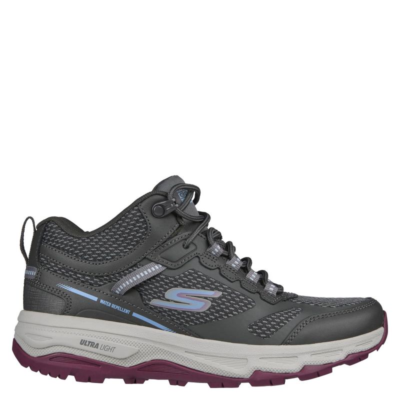 SKECHERS - Skechers Zapatilla urbana mujer cuero gris