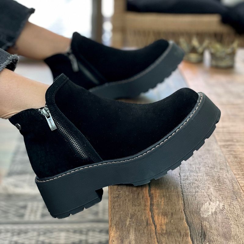 ROMANO - Romano Botin mujer cuero negro