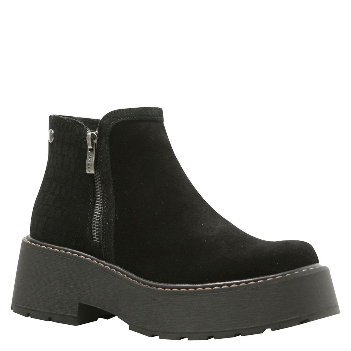 ROMANO - Romano Botin mujer cuero negro