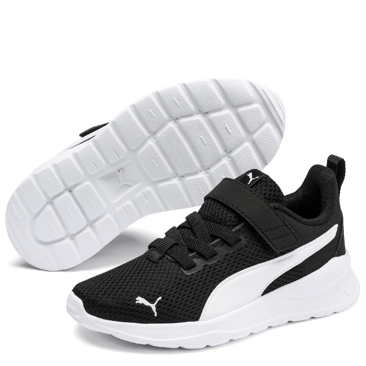 PUMA - Anzarun Lite Ac Ps Zapatilla Urbana Niño Negro (28 a 35) Puma