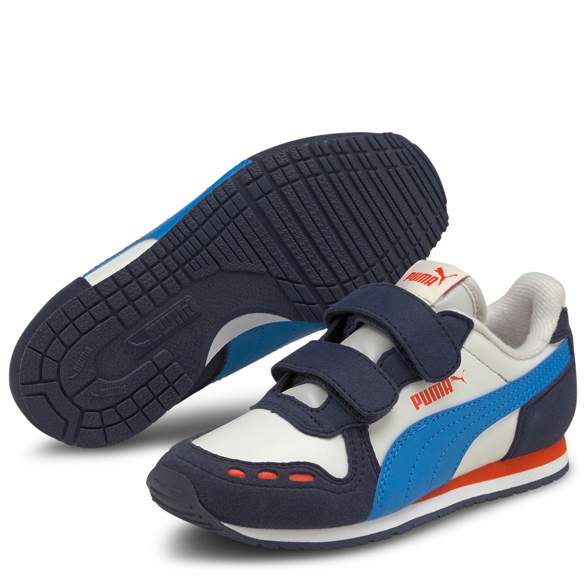 PUMA - Cabana Racer SL V PS Zapatilla Urbana Niño Azul