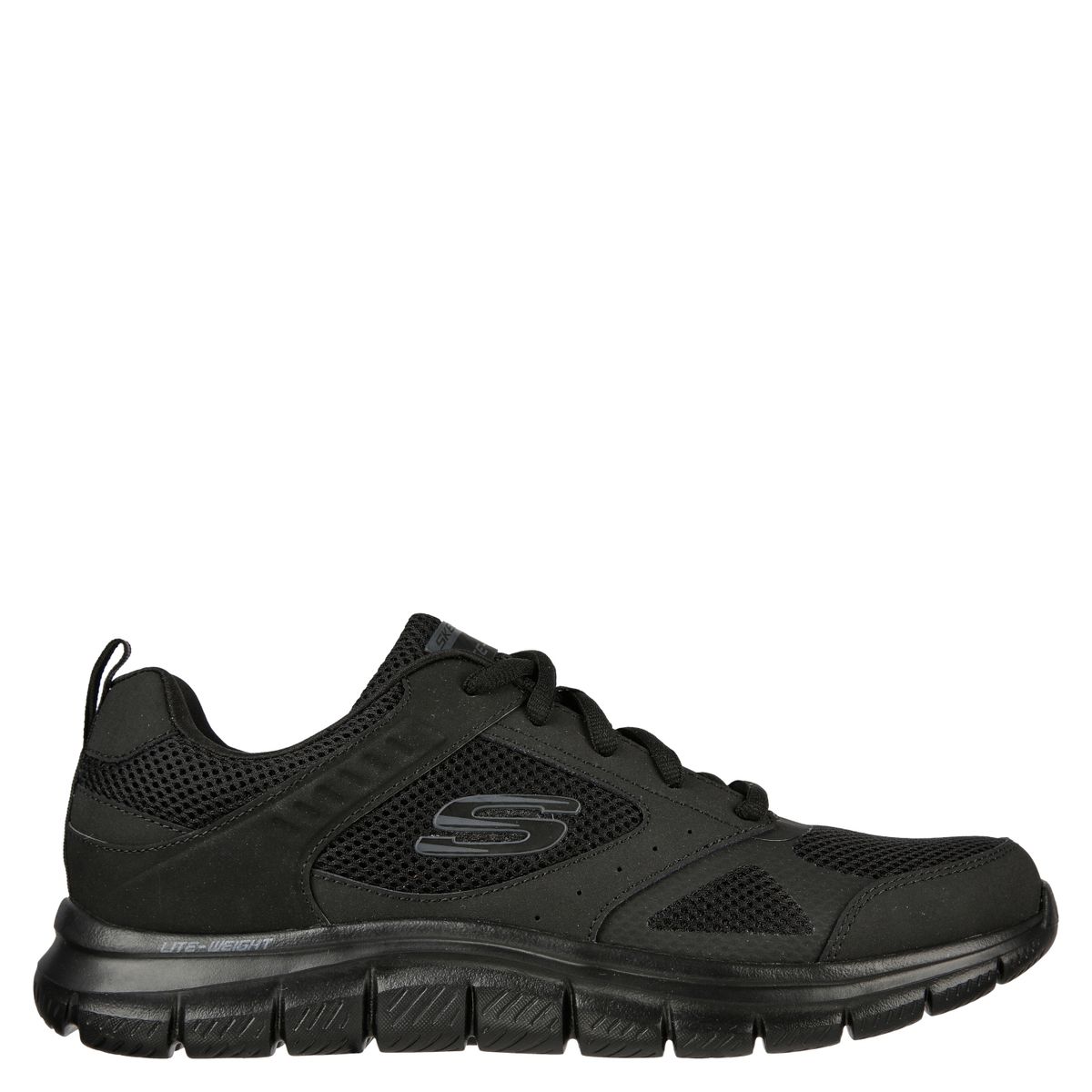 SKECHERS - Zapatilla Urbana Hombre Cuero Negro Skechers