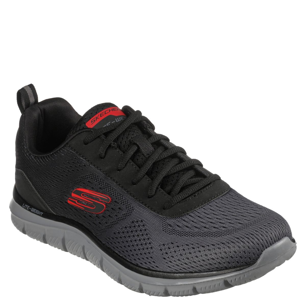 SKECHERS - Track Zapatilla Urbana Hombre Negro Skechers