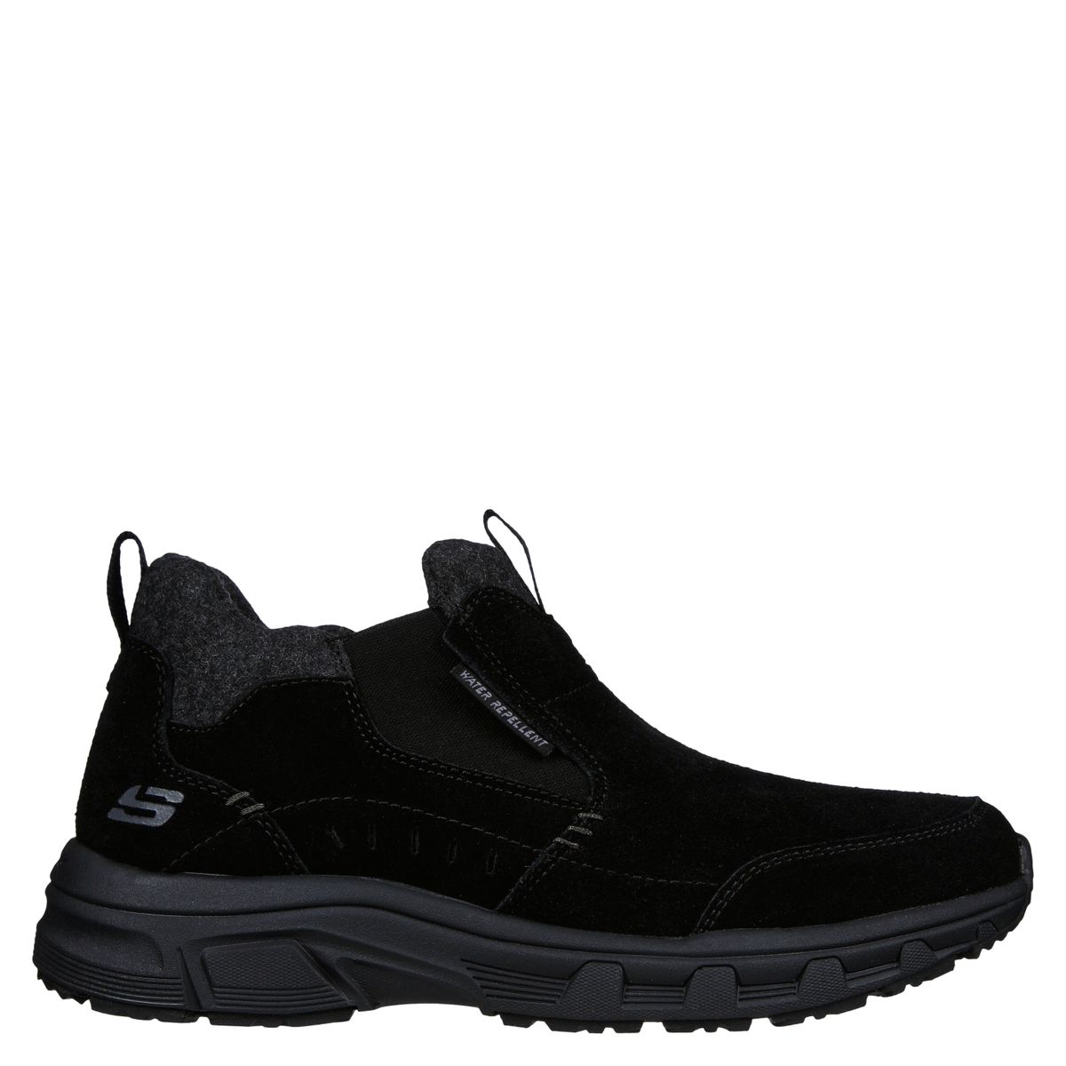 SKECHERS - Zapatilla Urbana Hombre Cuero Negro Skechers