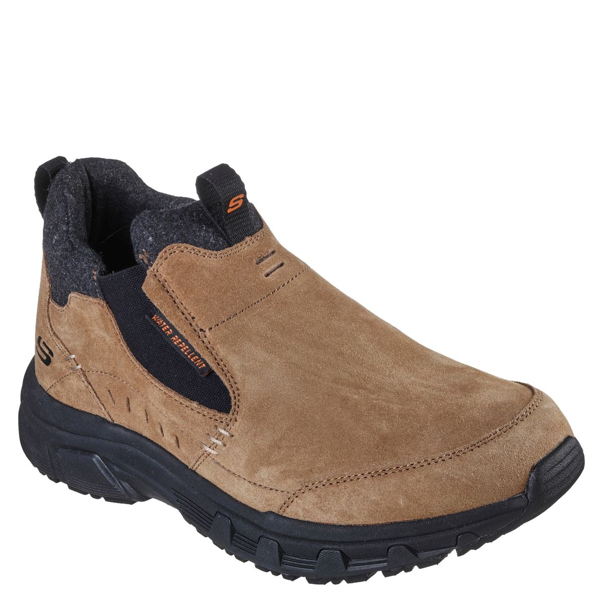SKECHERS - Zapato Casual Hombre Cuero Café Skechers
