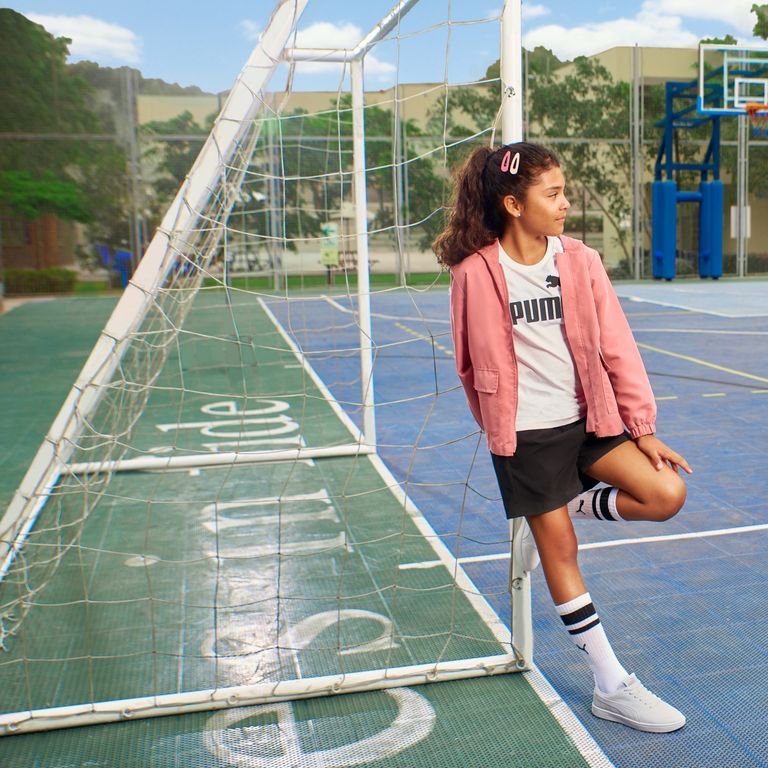 Rickie Jr Zapatilla Escolar Urbana Unisex Niño Blanco