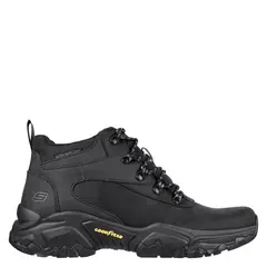 SKECHERS - Botín Hombre Negro