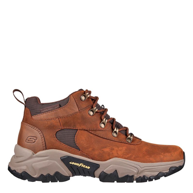 SKECHERS - Botín Hombre Café Skechers
