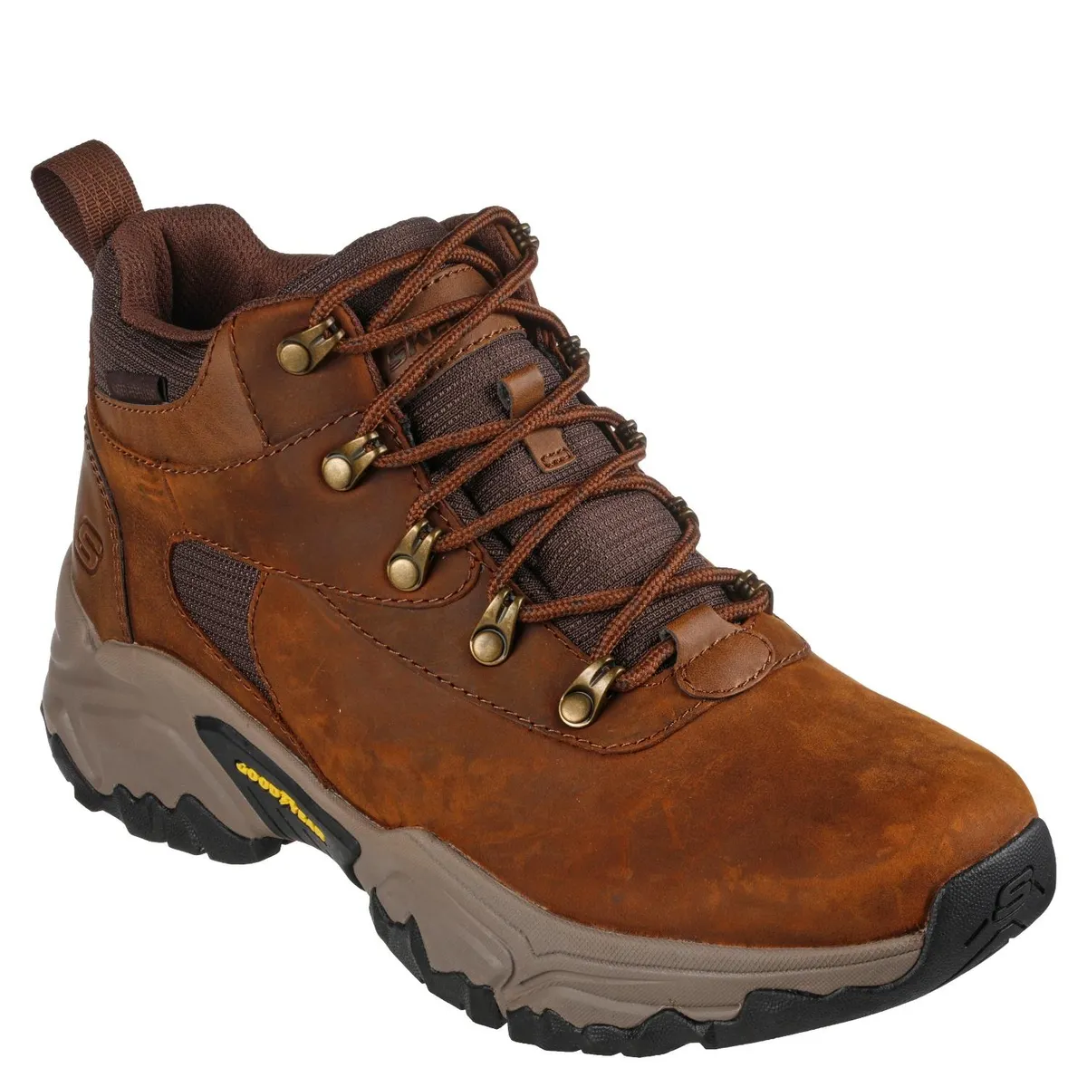 SKECHERS - Botín Hombre Café Skechers